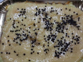 Pan di spagna con crema pasticcera